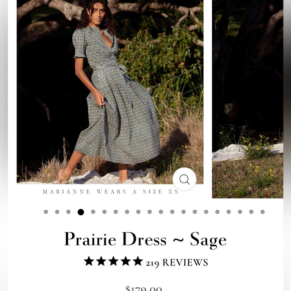 Daughter’s of India Prairie Dress size Medium - Picture 7 of 7